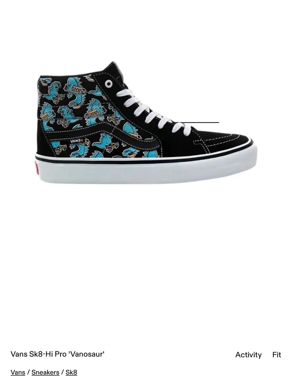 Vans Sk8-Hi Pro 'Vanosaur - Picture 5 of 5